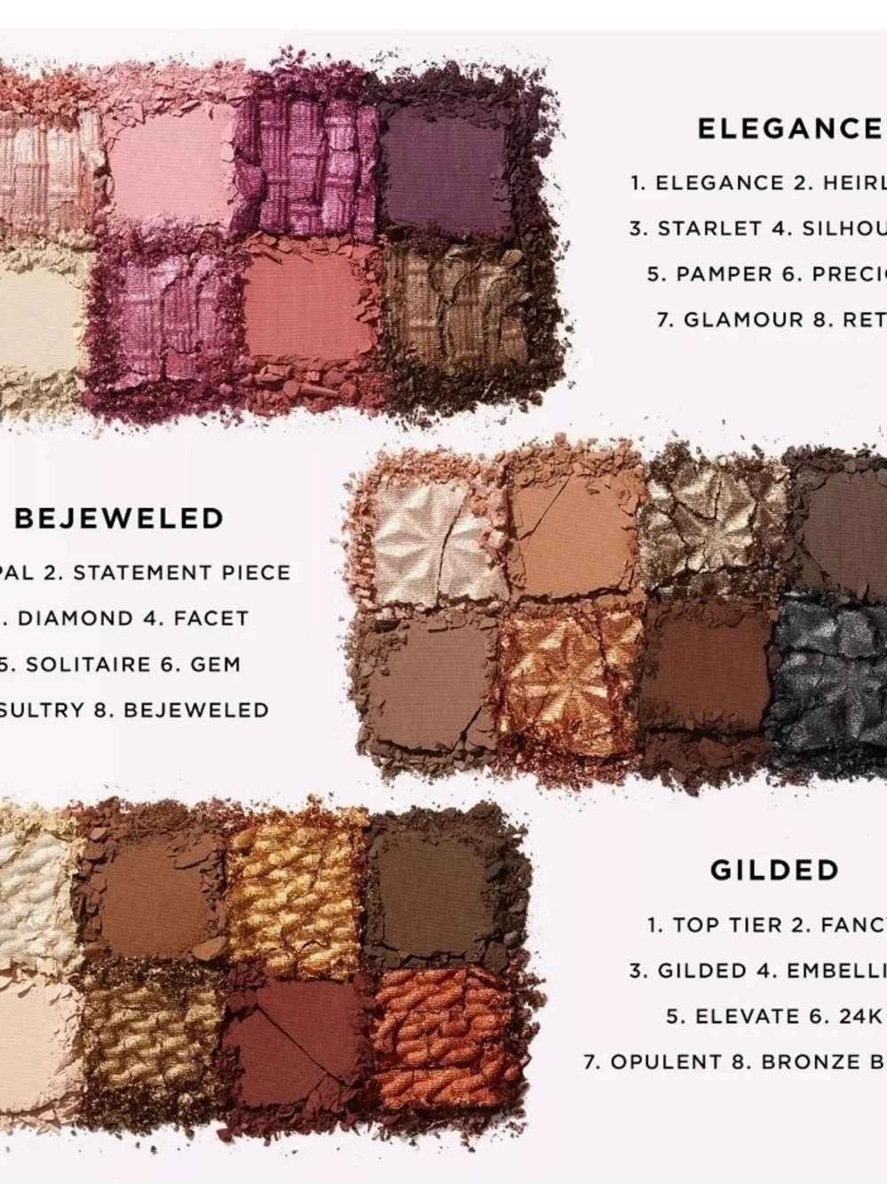 tarte BEJEWELED Eyeshadow Palette-Limited Edition NWT-NO BOX